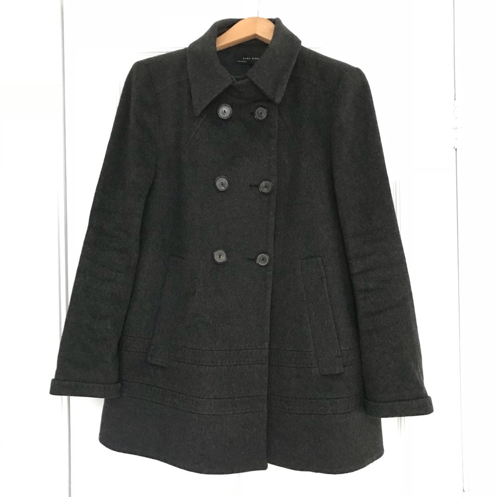 ZARA Woman Wool Coat - Like New!